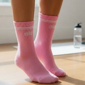 ALO Yoga Pink Lady socks